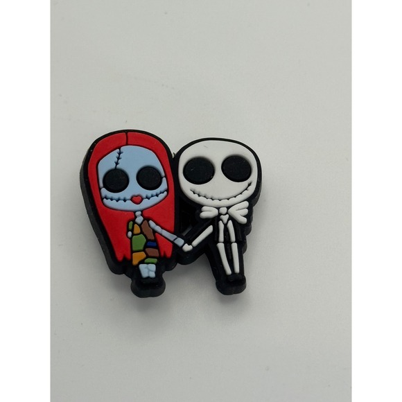 Other - Jack & Sally Crocs Shoe Charm Jibbitz